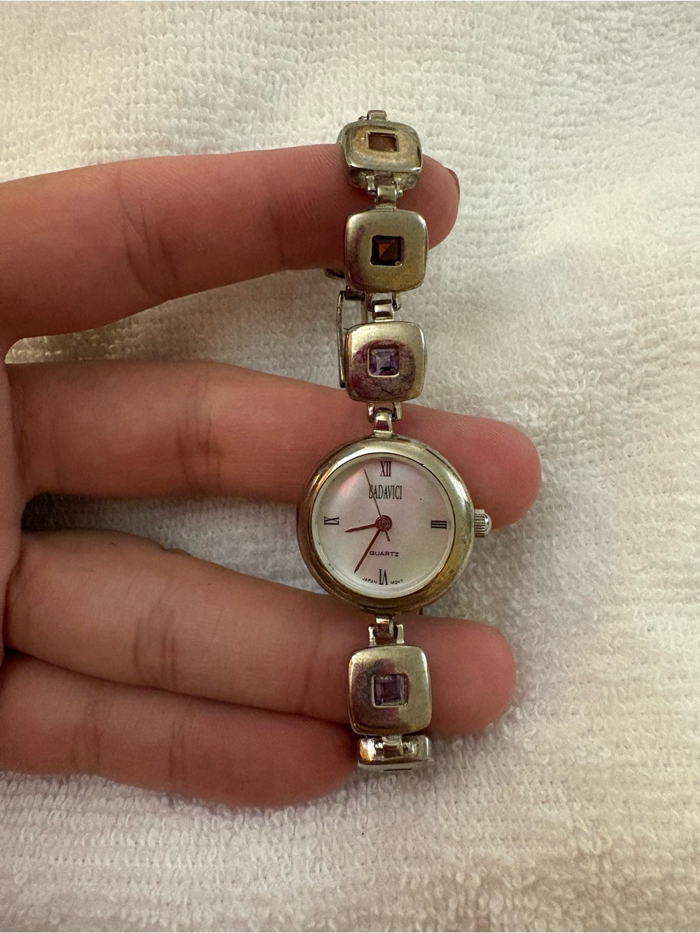 Bulova Silver Tone Women's Quartz Bracelet Watch